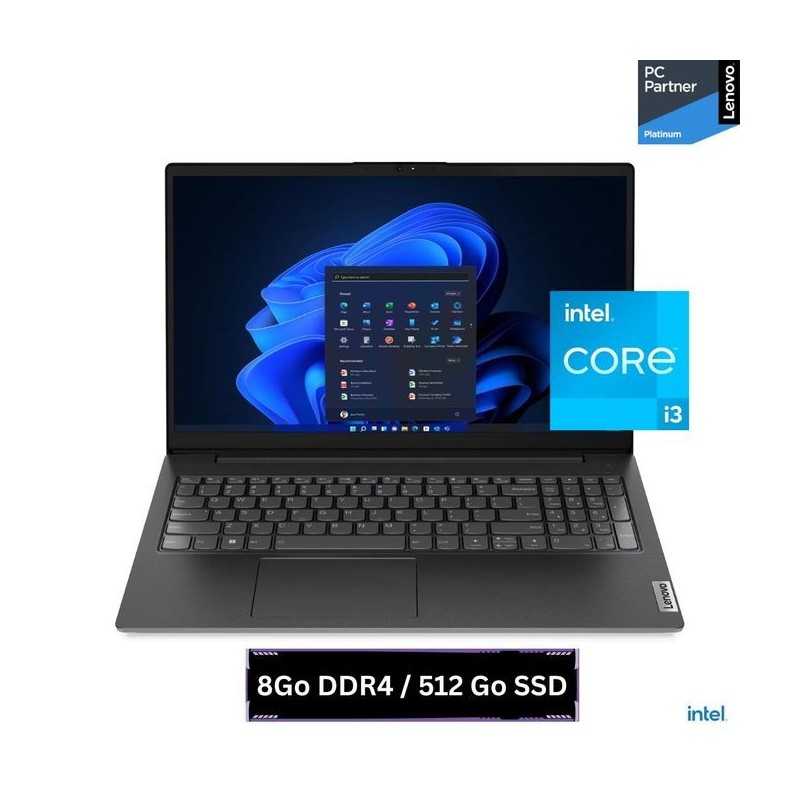 Lenovo V15 G4 IRU Intel Core i3-1315U Ordinateur portable